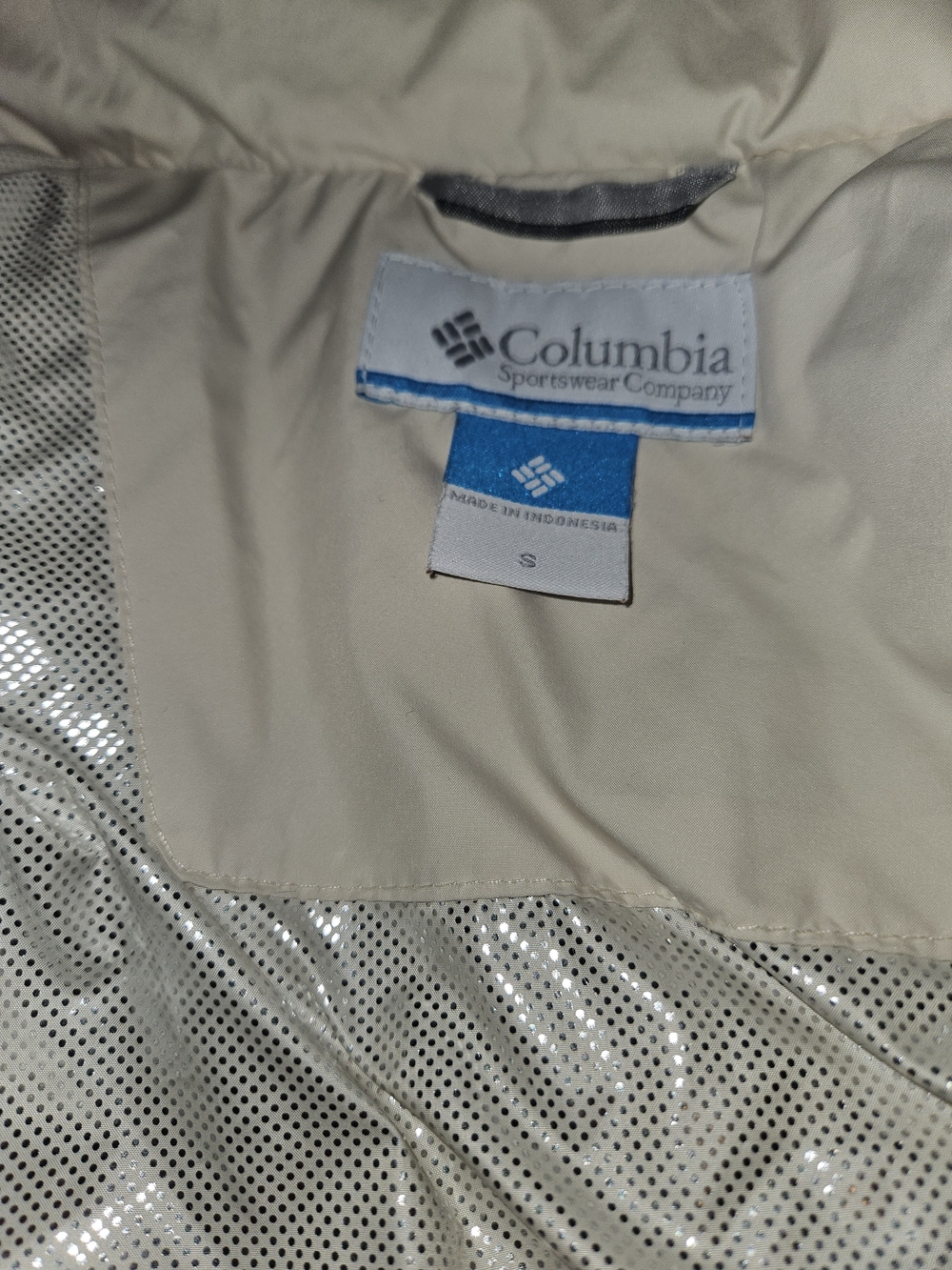 Columbia Women's Cream Waterproof Ski Jacket